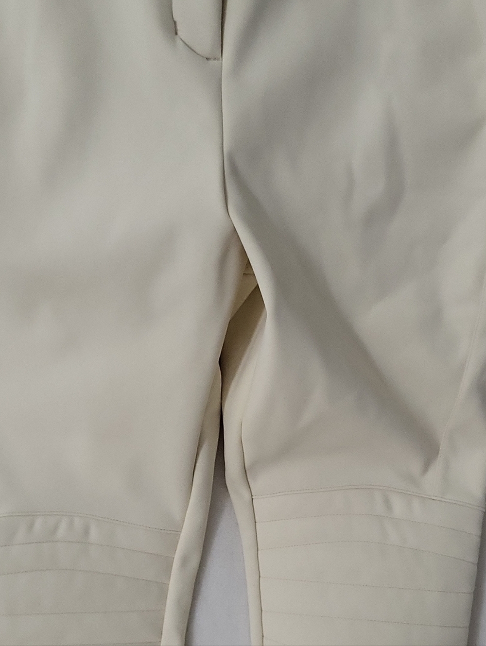 ASOS 4505 Ski & Snow Ivory Women's Snow Pants US 4 Lined Stirrups Cream Color - Picture 6 of 13